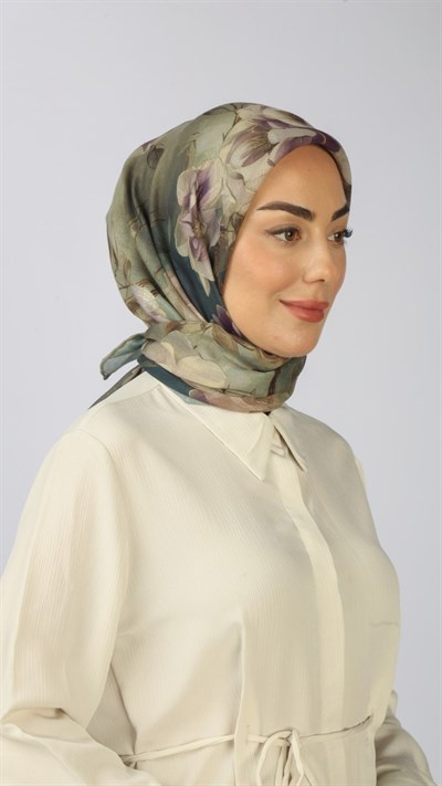 Locella Soft Pamuk Eşarp Mint