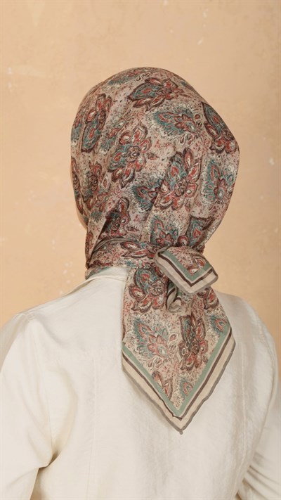 Locella Soft Pamuk Eşarp Vizon