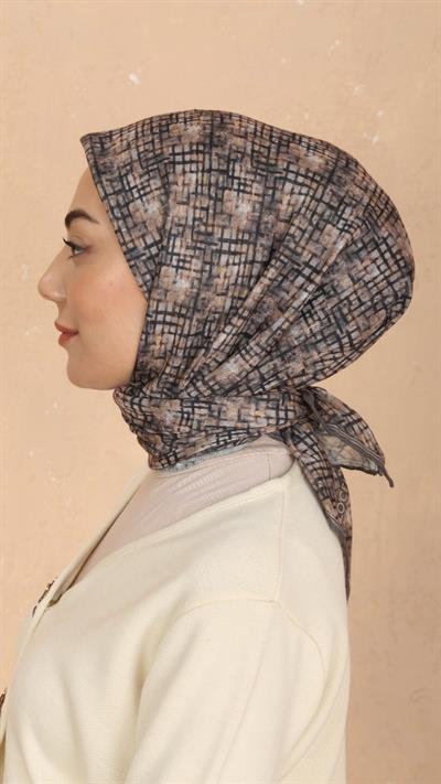 Locella Soft Pamuk Eşarp Vizon