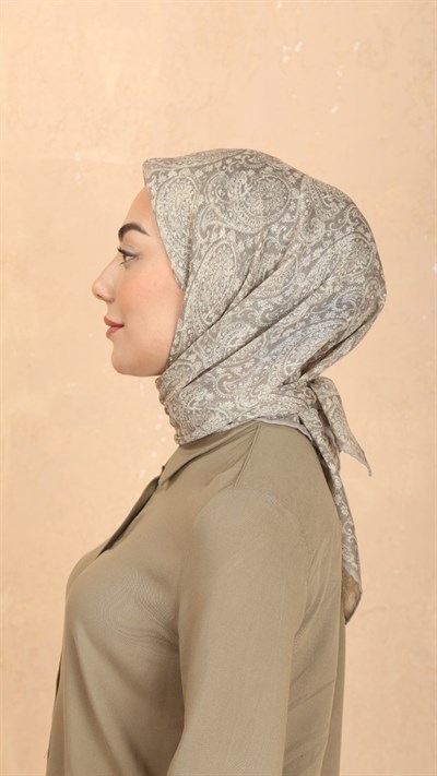 Locella Soft Pamuk Eşarp Kum Beji