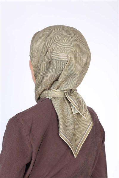 Locella Soft Pamuk Eşarp Yeşil