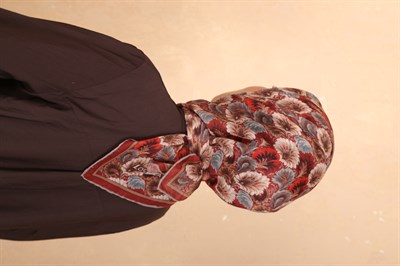 Locella Soft Pamuk Eşarp Bordo