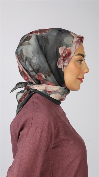 Locella Soft Pamuk Eşarp Antrasit