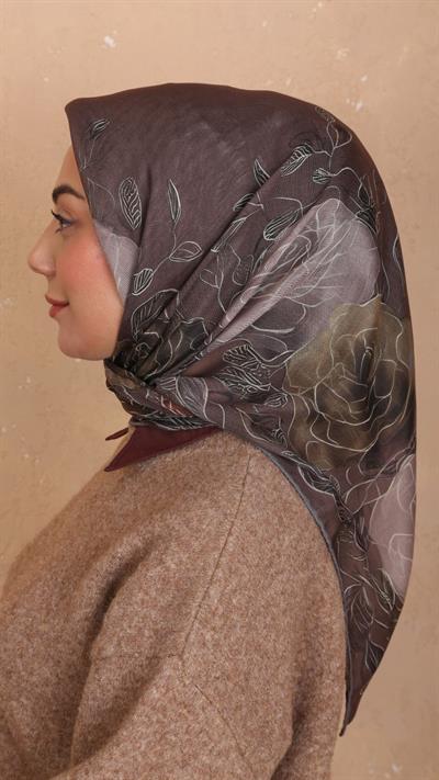 Locella Soft Pamuk Eşarp Vizon