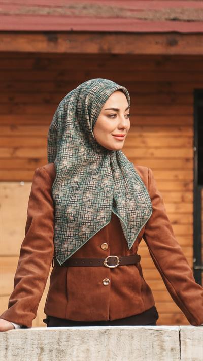 Locella Soft Pamuk Eşarp Çağla Yeşili