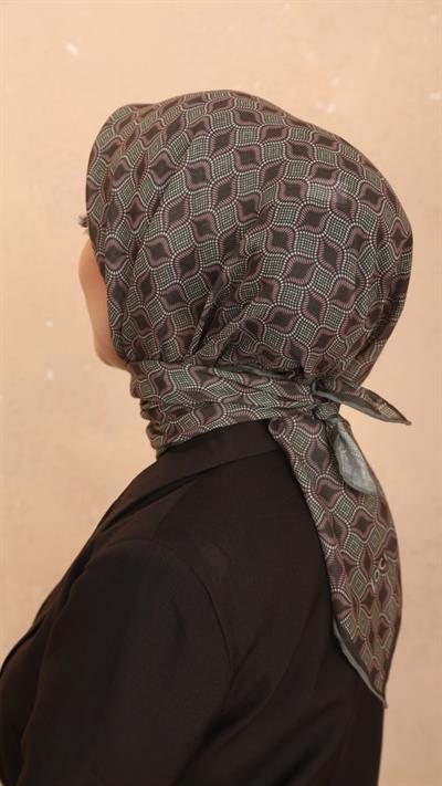 Locella Soft Pamuk Eşarp Yeşil