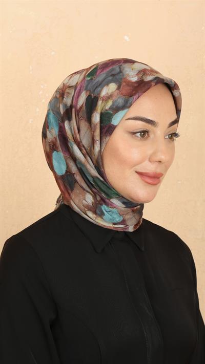 Locella Soft Pamuk Eşarp Çok Renkli