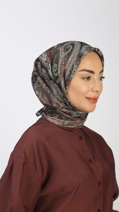 Locella Soft Pamuk Eşarp Kırmızı