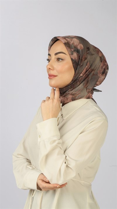 Locella Soft Pamuk Eşarp Vizon