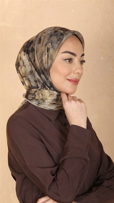 Locella Soft Pamuk Eşarp Sarı