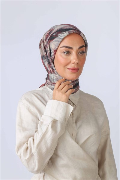 Locella Soft Pamuk Eşarp Kırmızı