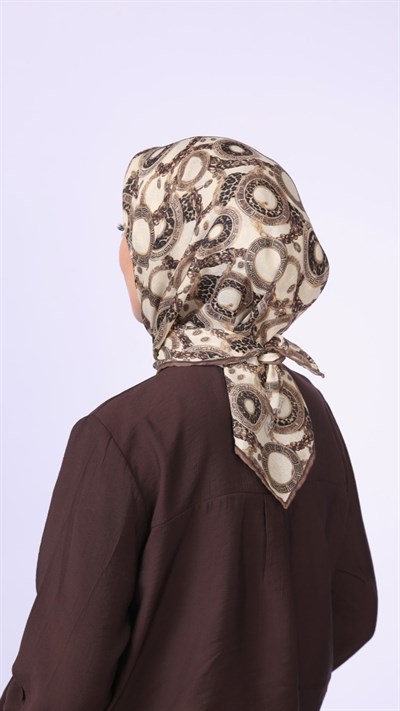 Locella Soft Pamuk Eşarp Krem