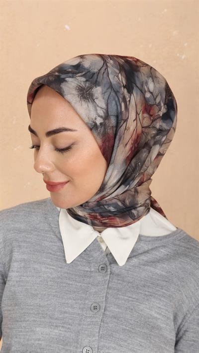 Locella Soft Pamuk Eşarp Siyah