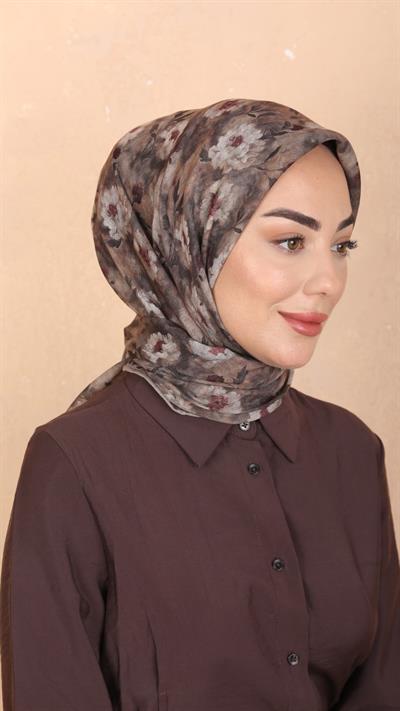 Locella Soft Pamuk Eşarp Camel