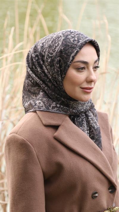 Locella Soft Pamuk Eşarp Acı Kahve