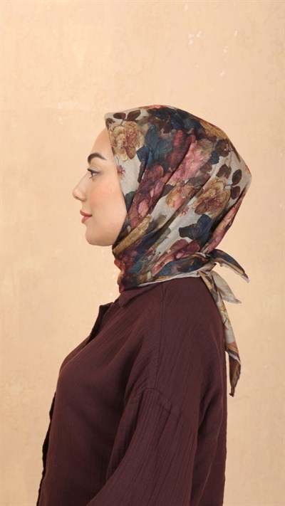 Locella Soft Pamuk Eşarp Çok Renkli