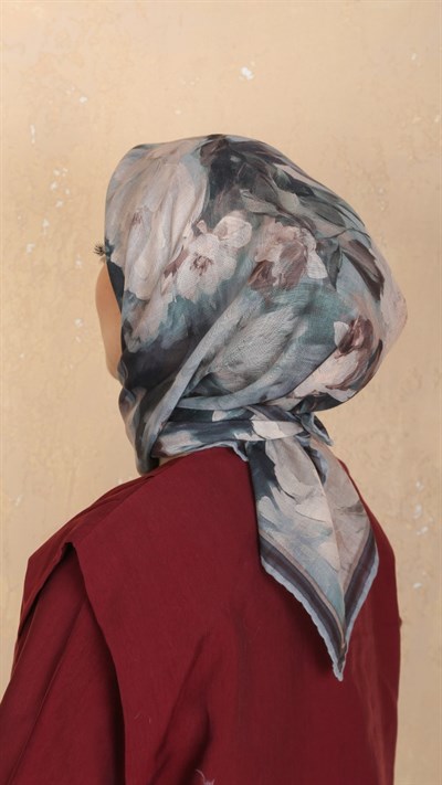 Locella Soft Pamuk Eşarp Antrasit