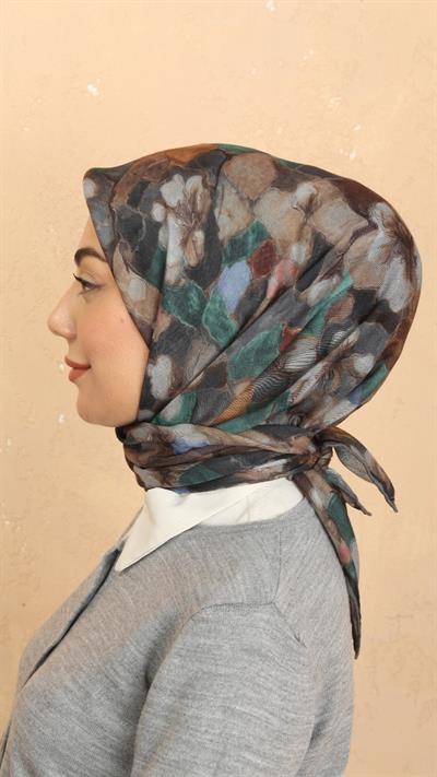 Locella Soft Pamuk Eşarp Siyah