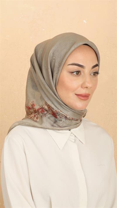 Locella Soft Pamuk Eşarp Kum Beji