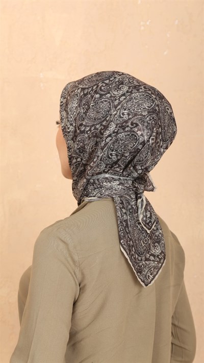 Locella Soft Pamuk Eşarp Kahve
