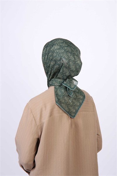 Locella Soft Pamuk Eşarp Orman Yeşili