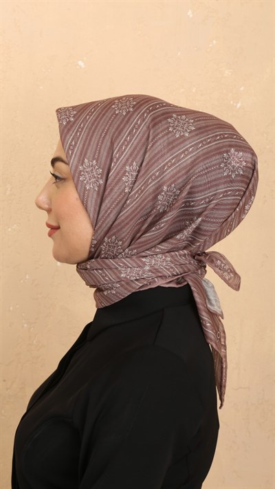 Locella Soft Pamuk Eşarp Rose