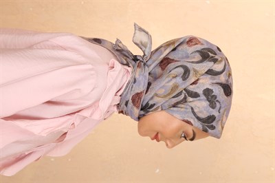 Locella Soft Pamuk Eşarp Lila