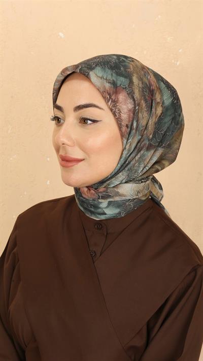 Locella Soft Pamuk Eşarp Mint Yeşili