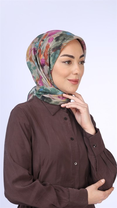 Locella Soft Pamuk Eşarp Mint