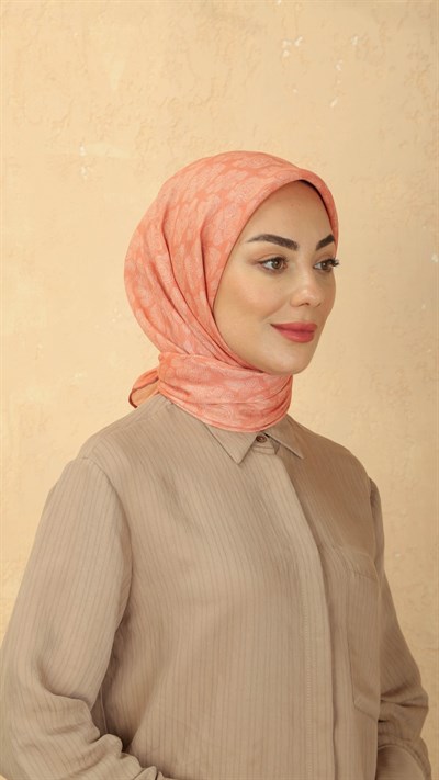 Locella Soft Pamuk Eşarp Yavruağzı