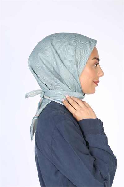 Locella Soft Pamuk Eşarp Su Yeşili