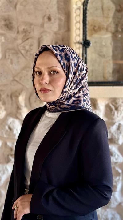 Locella Soft Pamuk Eşarp Lacivert