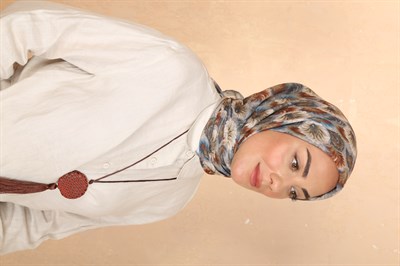 Locella Soft Pamuk Eşarp Gri