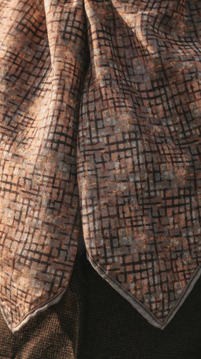 Locella Soft Pamuk Eşarp Camel