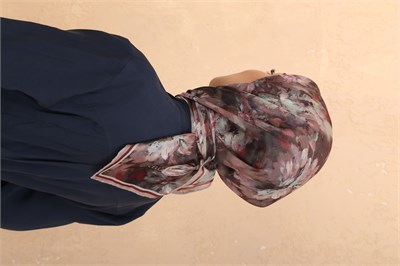 Locella Soft Pamuk Eşarp-Gül Kurusu