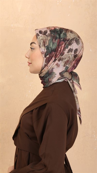 Locella Soft Pamuk Eşarp Pembe
