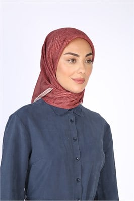 Locella Soft Pamuk Eşarp Kırmızı