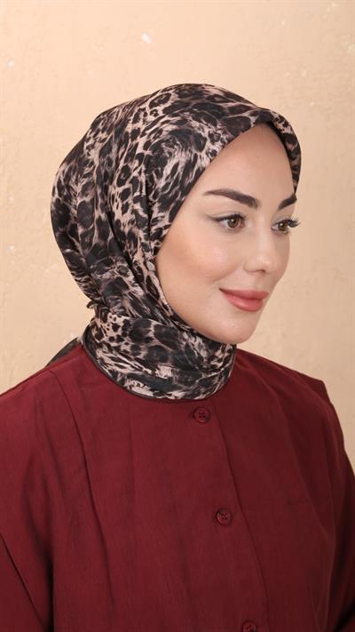 Locella Soft Pamuk Eşarp Kahve