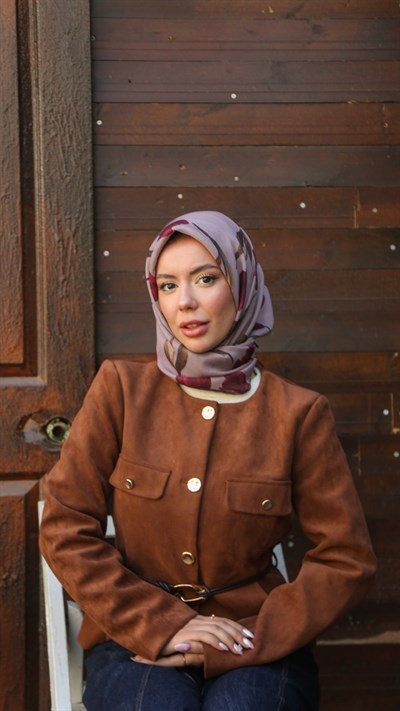 Locella Soft Pamuk Eşarp Gül Pembe