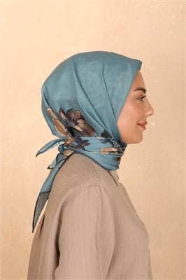 Locella Soft Pamuk Eşarp-Mint Yeşili