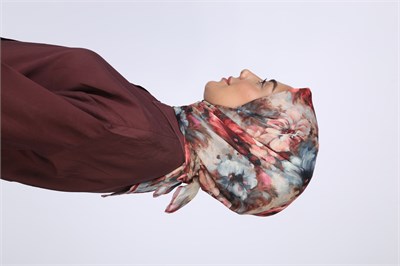 Locella Soft Pamuk Eşarp Kırmızı