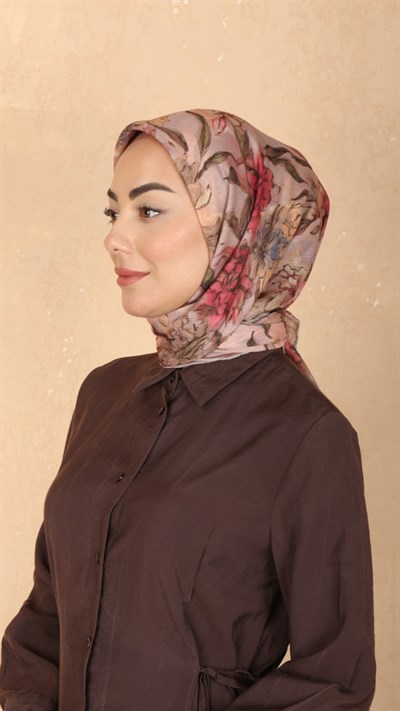 Locella Soft Pamuk Eşarp Pembe