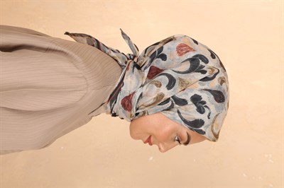Locella Soft Pamuk Eşarp Gri