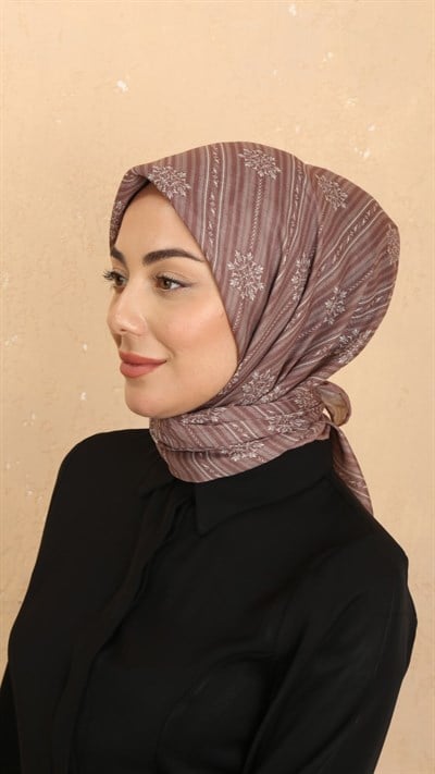 Locella Soft Pamuk Eşarp Rose