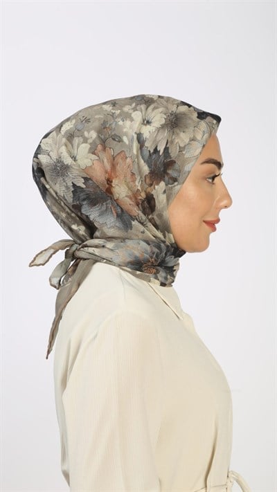 Locella Soft Pamuk Eşarp Vizon