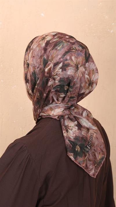 Locella Soft Pamuk Eşarp Pembe