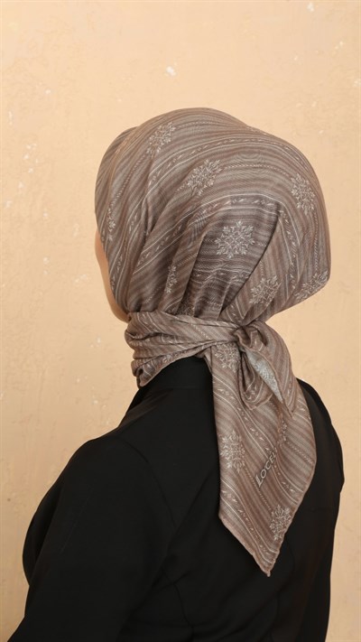 Locella Soft Pamuk Eşarp Cappucino