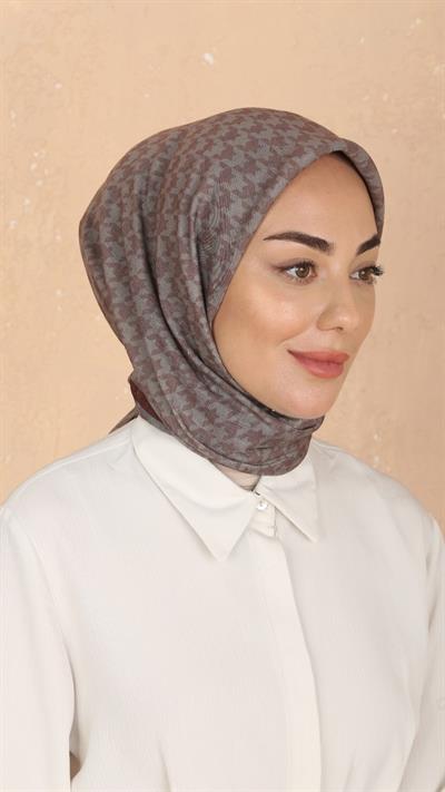 Locella Soft Pamuk Eşarp Açık Kahve