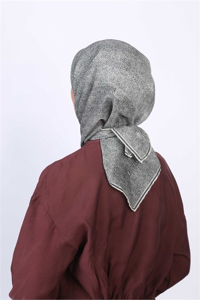 Locella Soft Pamuk Eşarp Gri