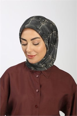 Locella Soft Pamuk Eşarp Antrasit